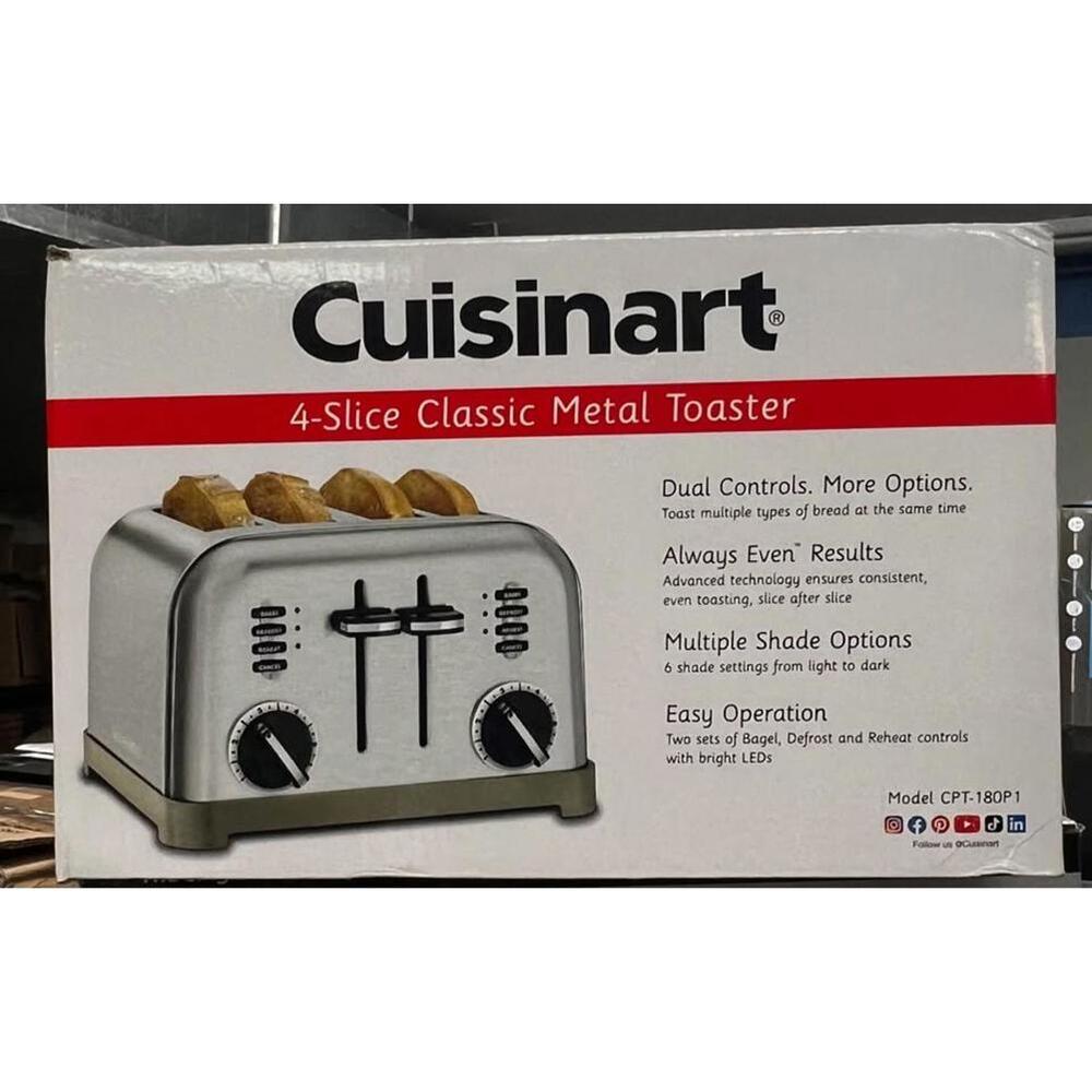 Cuisinart Toasters 4-Slice Metal Classic Toaster